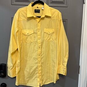 Vintage Mens Whitehorse Pearl Snap Shirt size L Western